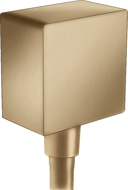 Accesoriu Hansgrohe FixFit Square bronz periat