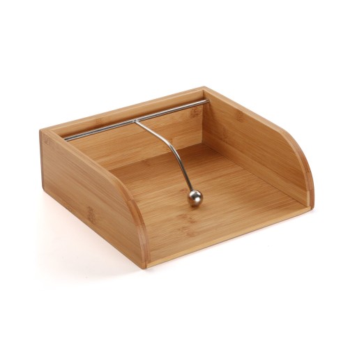 Suport pentru servetele Bamboo, Versa, 21.3x20x7 cm, lemn