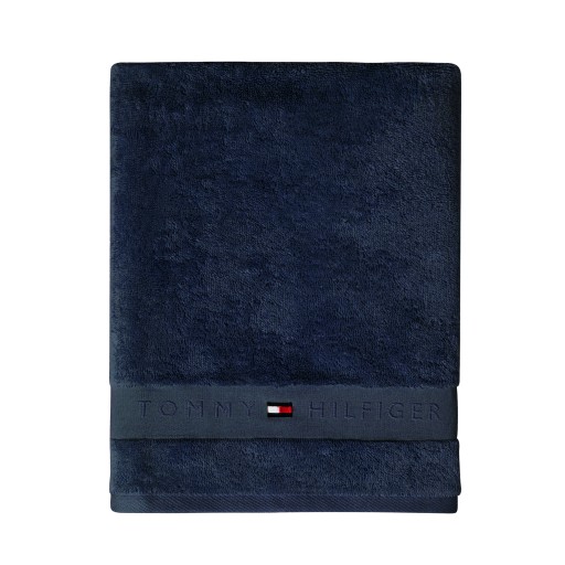 Prosop baie Tommy Hilfiger Plain 2 50x100cm Albastru Navy