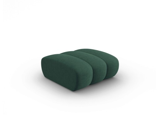 Taburet, Lupine, Micadoni Home, BL, 90x87x40 cm, poliester chenille, verde