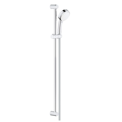 Set de dus Grohe Tempesta Cosmopolitan 100 cu para de dus 2 jeturi furtun 175cm si bara de 90cm crom