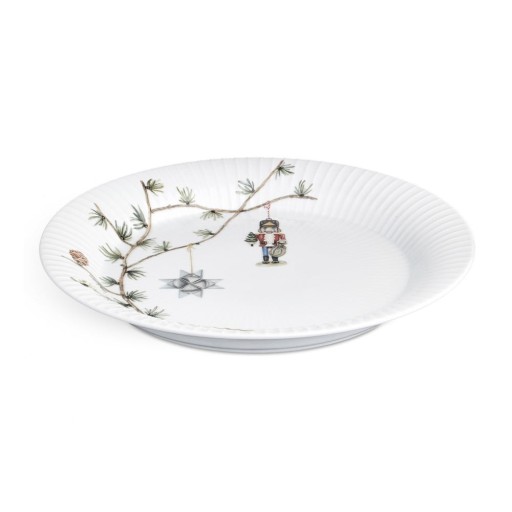 Farfurie din porțelan pentru Crăciun Kähler Design Hammershoi Christmas Plate, ⌀ 27 cm