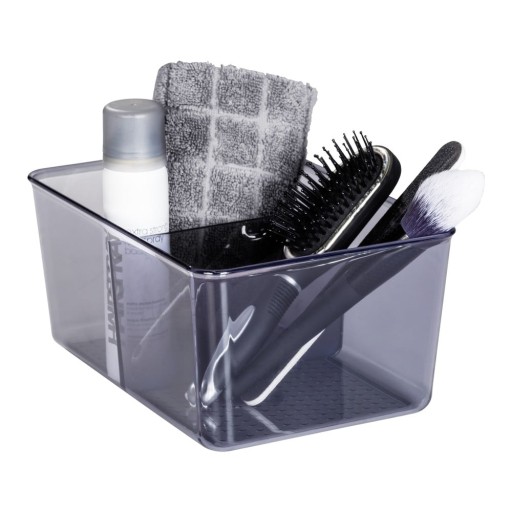 Organizator de baie gri din plastic reciclat San Diego – Wenko