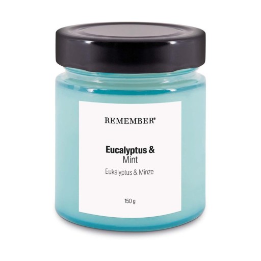 Lumânare parfumată din ceară de soia timp de ardere 35 h Eucalyptus & Mint – Remember