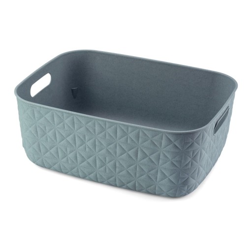 Coș de depozitare din plastic 38x29x14 cm Softex – Curver