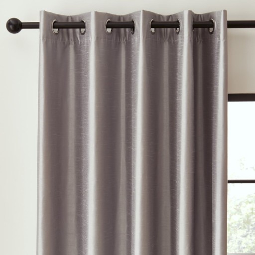 Draperii gri-argintii blackout 2 buc. 168x229 cm – Catherine Lansfield