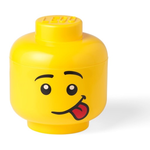 Cutie depozitare LEGO® Silly L, galben