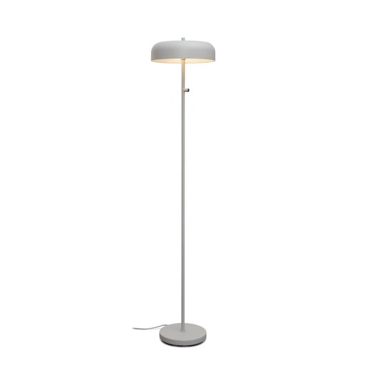 Lampadar gri cu abajur din metal (înălțime 145,5 cm) Porto – it's about RoMi