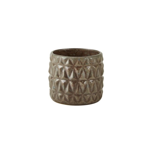 Ghiveci din gresie ceramică Villa Collection, ø 12,5 cm, gri