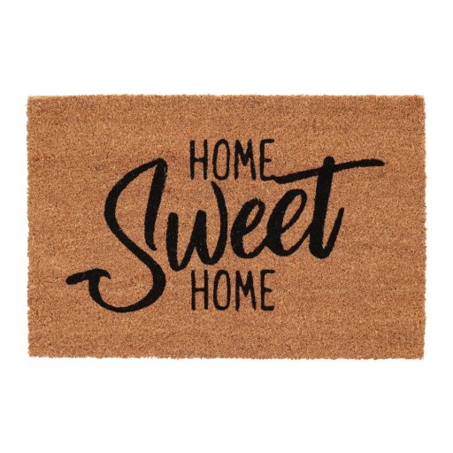 Covoraș de intrare din fibre de nucă de cocos 40x60 cm Home Sweet Home - Esschert Design