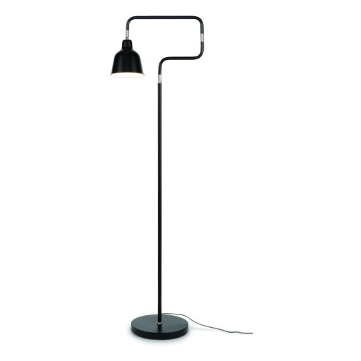 Lampadar negru cu abajur din metal (înălțime 150 cm) London – it's about RoMi