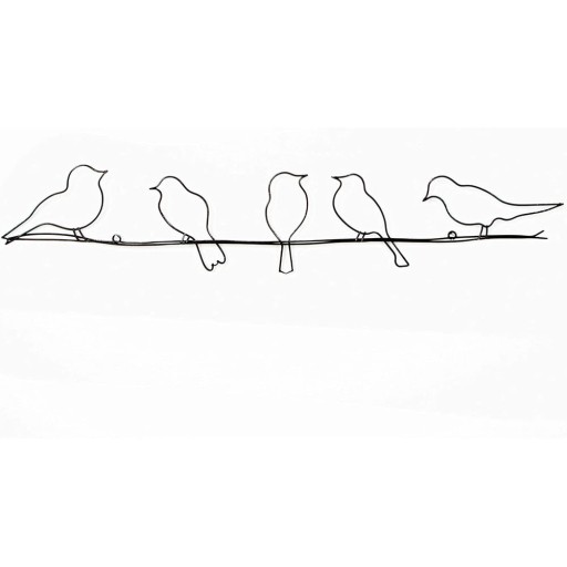 Decorațiune de perete Graham & Brown Bird On Wire