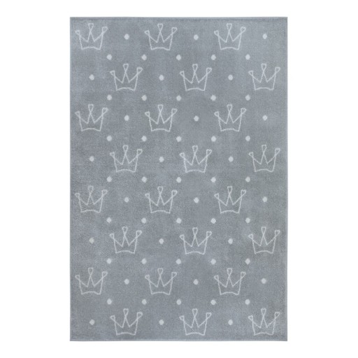 Covor pentru copii gri 160x235 cm Crowns – Hanse Home