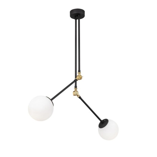 Lustră metalică Opviq lights Froso, negru