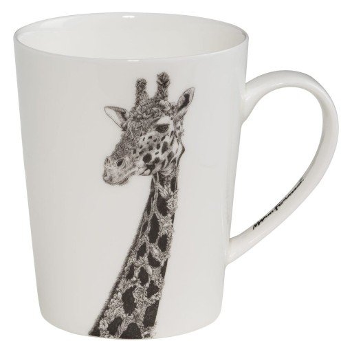 Cană din porțelan Maxwell & Williams Marini Ferlazzo Giraffe, 450 ml, alb