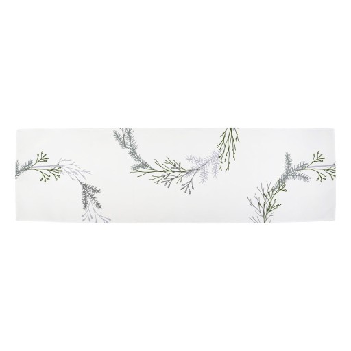 Napron de masă din bumbac 40x140 cm Christmas Twigs – Butter Kings