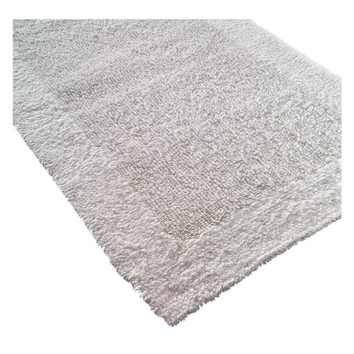 Covoraș de baie din bumabc Confetti Bathmats Natura Heavy, 70 x 120 cm, alb