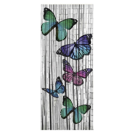 Perdea de ușă din bambus 200x90 cm Butterflies - Maximex