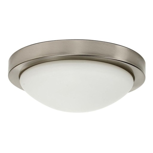 Plafonieră gri cu abajur din sticlă ø 32 cm Roda – Candellux Lighting