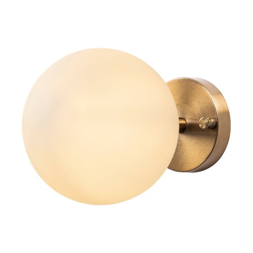 Aplică de perete albă/în culoarea bronz ø 15 cm Atmaca – Opviq lights