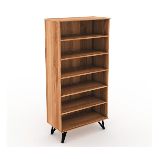 Bibliotecă din lemn de fag 91x185 cm Golo - The Beds