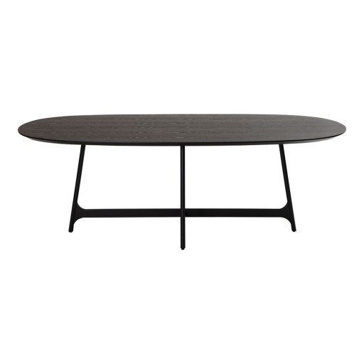 Masă de dining cu blat cu aspect de lemn de frasin 110x220 cm Ooid – DAN-FORM Denmark