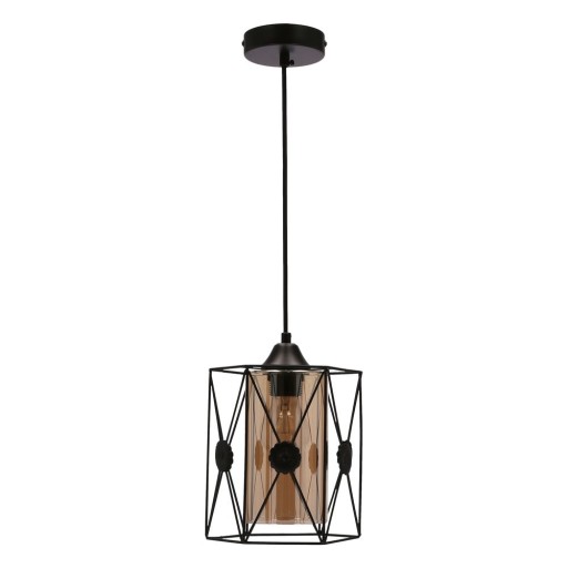 Lustră neagră ø 18 cm Livian – Candellux Lighting