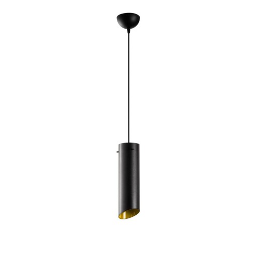 Lustră Opviq lights Silvani Tube, negru