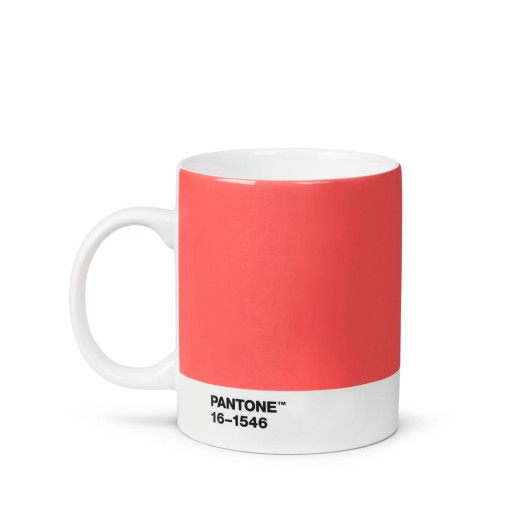 Cană din ceramică 375 ml Living Coral 16-1546 – Pantone