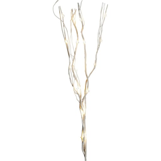 Decorațiune luminoasă albă ø 8 cm Willow – Star Trading