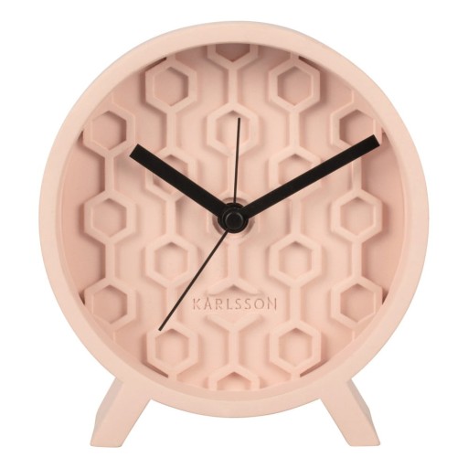 Ceas deșteptător ø 13 cm Honeycomb – Karlsson