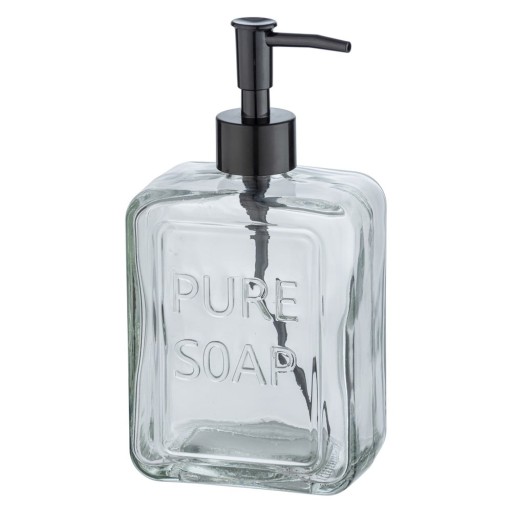 Dozator din sticlă pentru săpun Wenko Pure Soap