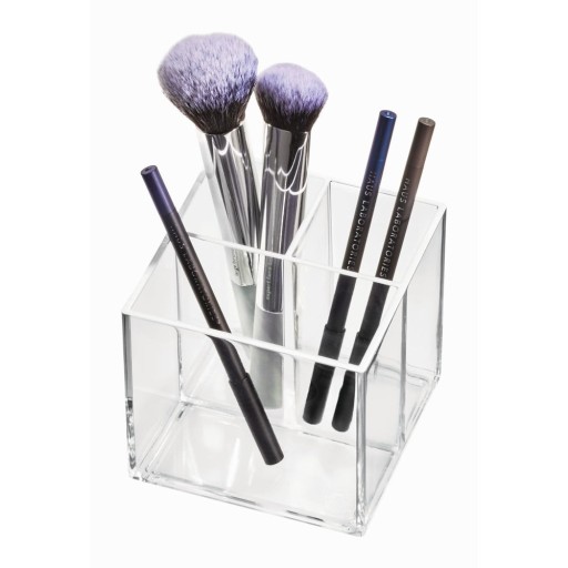 Organizator de baie pentru cosmetice din plastic reciclat Cosmetic Cube – iDesign