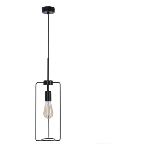 Lustră neagră din metal ø 25 cm Cord – Candellux Lighting