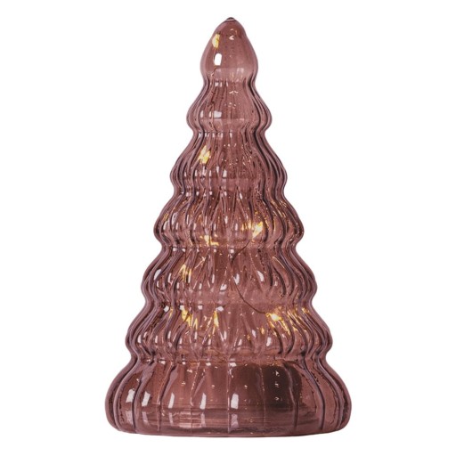 Decorațiune luminoasă burgundy ø 10 cm Lucy – Sirius