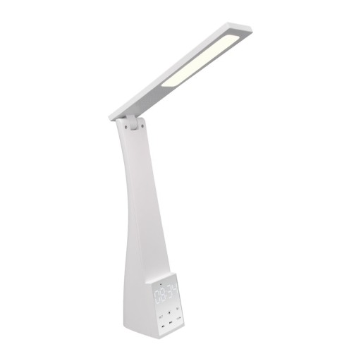 Veioză albă LED cu temporizator (înălțime 45 cm) Linus – Trio