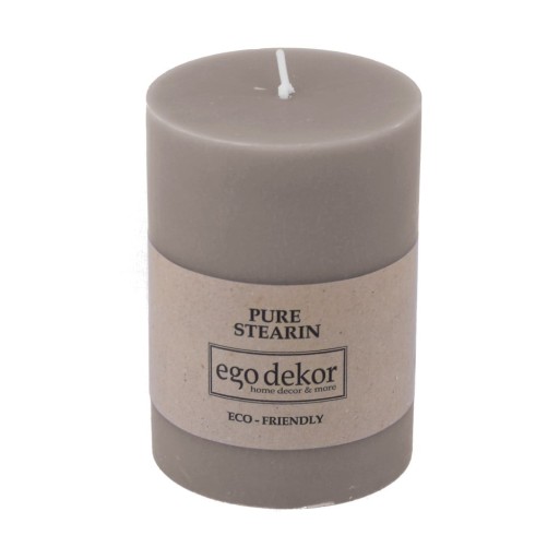 Lumânare Eco candles by Ego dekor Friendly, durată ardere 37 h, bej