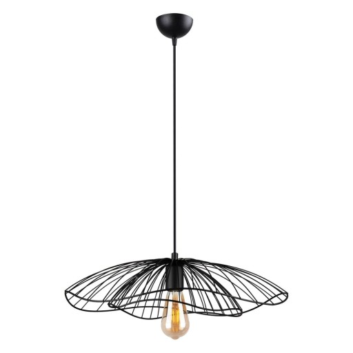 Lustră Squid Lighting Root, înălțime 111 cm, negru