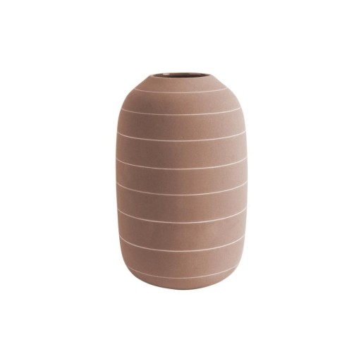 Vază din ceramică PT LIVING Terra, ⌀ 16 cm, cărămiziu