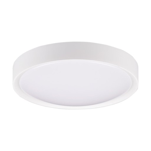 Plafonieră albă LED ø 33 cm Clarimo – Trio