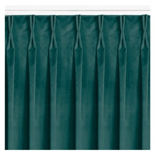 Draperie verde-închis 135x300 cm Vila – Homede