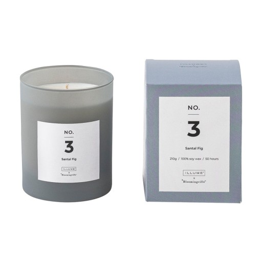 Lumânare parfumată timp de ardere 50 h No. 3 Santal Fig – ILLUME x Bloomingville