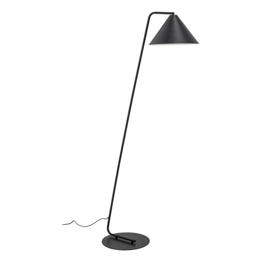 Lampadar negru cu abajur din metal (înălțime 165 cm) Latisha – Bloomingville