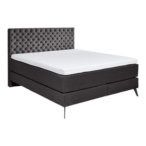 Pat boxspring 200x200 cm gri antracit La Maison – Meise Möbel