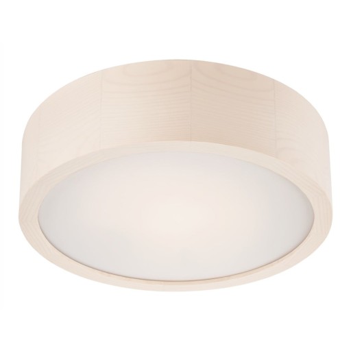 Plafonieră rotundă Lamkur Plafond, ø 27 cm, alb