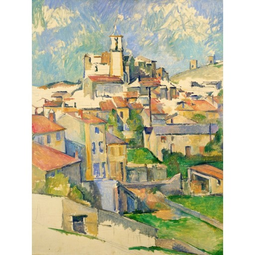 Tablou - reproducere 50x70 cm Gardanne, Paul Cézanne – Fedkolor