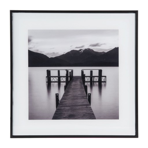 Tablou 30x30 cm Pier with Mountains – PT LIVING