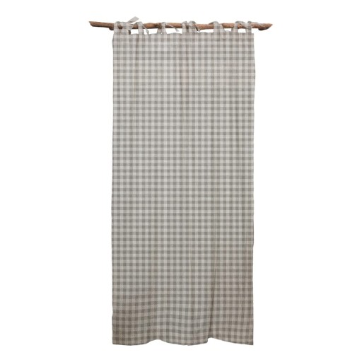 Draperie Really Nice Things Cortina Hogar Grey Vichy, gri