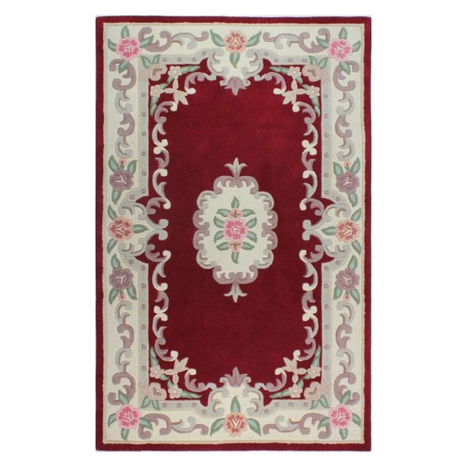 Covor din lână Flair Rugs Aubusson, 120 x 180 cm, roșu