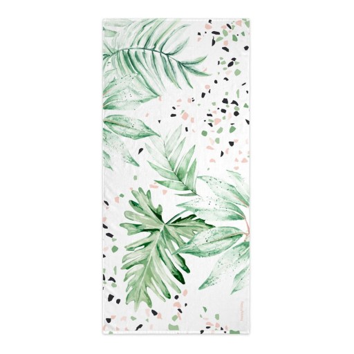 Prosop alb-verde 70x150 cm Delicate – Happy Friday